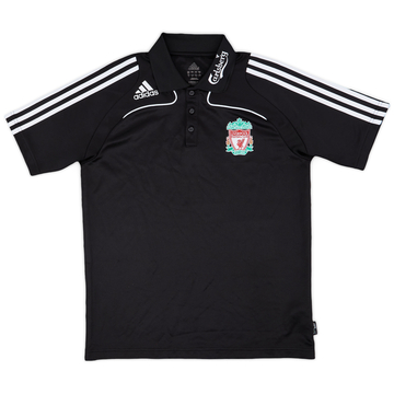 2008-09 Liverpool adidas Polo - 8/10 - (S)