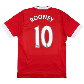 2015-16 Manchester United Maillot domicile Rooney #10 - 6/10 - (M)