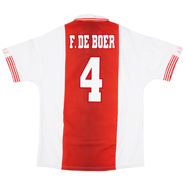 1997-98 Ajax Maillot domicile F.De Boer #4 (L)