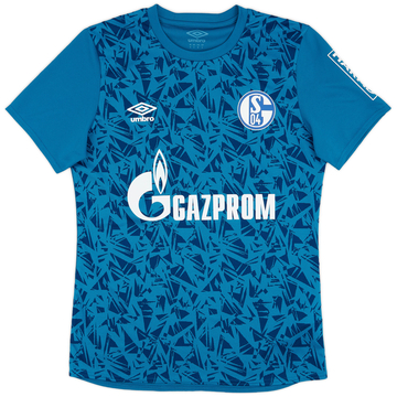 2020-21 Schalke Umbro Maillot d'entraînement pré-match - 10/10 - (S)