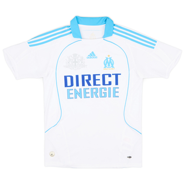2008-09 Olympique Marseille Maillot Domicile - 9/10 - (XL.Boys)