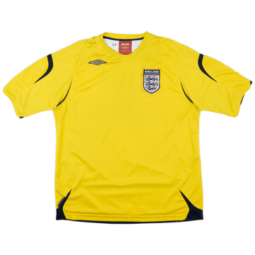 2006-08 England Maillot GK - 5/10 - (XL)