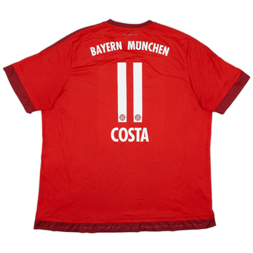 2015-16 Bayern Munich Maillot domicile Costa #11 - 7/10 - (3XL)