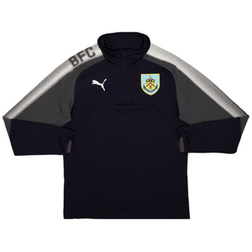 2017-18 Burnley Puma Sweat-shirt 1/4 zip - 8/10 - (S)