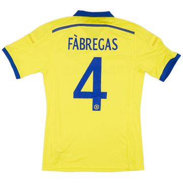 2014-15 Chelsea Maillot extérieur version joueur Champions League Fabregas #4 - 8/10 - (M)