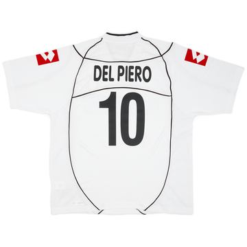2002-03 Juventus Maillot extérieur Del Piero #10 (XXL)
