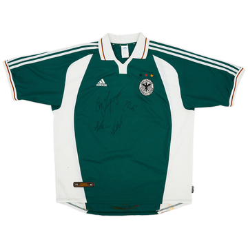 2000-02 Allemagne Maillot extérieur signé - 6/10 - (XXL)