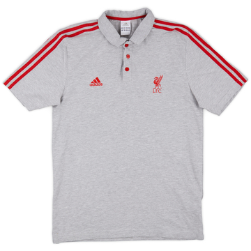 2010-11 Liverpool adidas Polo - 8/10 - (M)