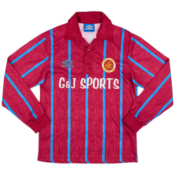 1993-95 Stenhousemuir Maillot domicile manches longues - 9/10 - (S)