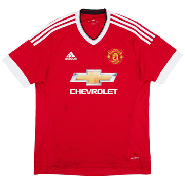 2015-16 Manchester United Maillot Domicile - 5/10 - (L)