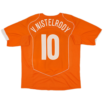 2004-06 Netherlands Home Shirt V.Nistelrooy #10