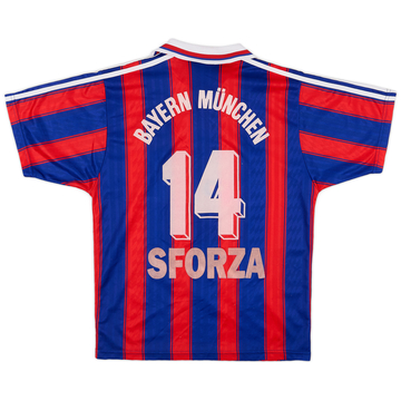 1995-97 Bayern Munich Maillot Domicile Sforza #14 - 7/10 - (S)