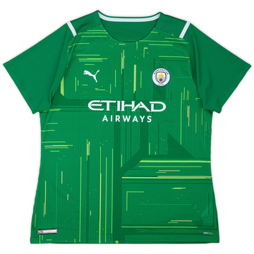 2021-22 Manchester City Maillot GK Authentique - 10/10 - (Femme L)