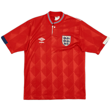 1988-89 England Maillot extérieur - 8/10 - (S)