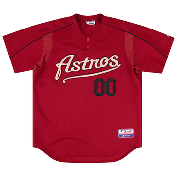2003-06 Houston Astros #00 Maillot d'entraînement Authentique Majestic XL