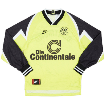 1995-96 Borussia Dortmund Maillot Domicile L/S - 9/10 - (XS)