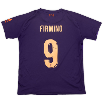2018-19 Liverpool Maillot extérieur Firmino #9 - 8/10 - (6-7 ans)