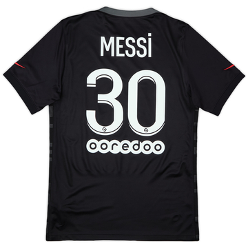 2021-22 Paris Saint-Germain Maillot Third Messi #30 - 9/10 - (S)