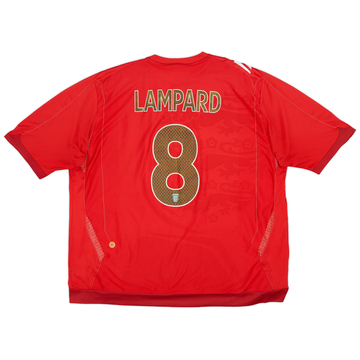 2006-08 England Maillot extérieur Lampard #8 - 6/10 - (3XL)