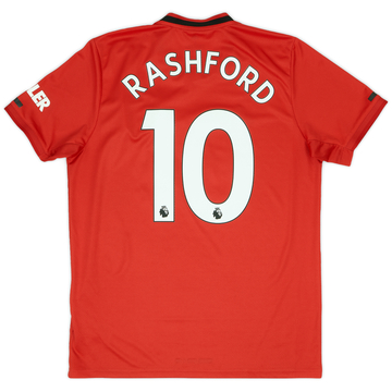 2019-20 Manchester United Maillot domicile Rashford #10 - 5/10 - (L)