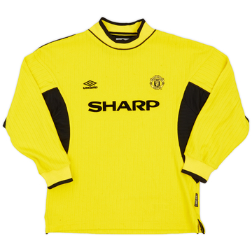 1999-00 Manchester United Maillot GK - 9/10 - (Garçons L)