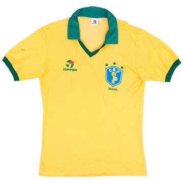 Maillot Domicile Brésil 1985-88 - 7/10 - (M)