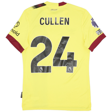 2023-24 Burnley Maillot extérieur de match Cullen #24