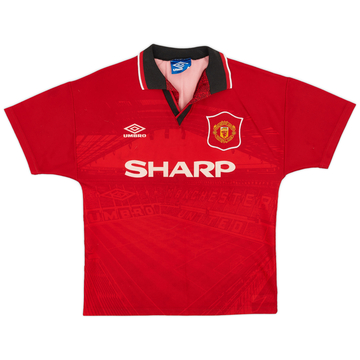 1994-96 Maillot Domicile Manchester United - 8/10 - (Y)