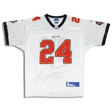 2005-06 Tampa Bay Buccaneers Williams #24 Reebok On Field Maillot (Extérieur) L