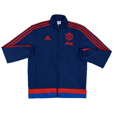 2015-16 Manchester United adidas Veste de survêtement - 9/10 - (S)