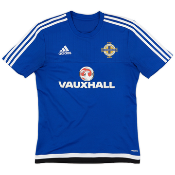 2016-17 Northern Ireland adidas Maillot d'entraînement - 8/10 - (S)