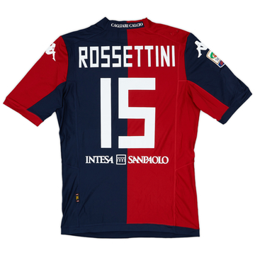 2014-15 Cagliari Maillot de match domicile Rossettini #15