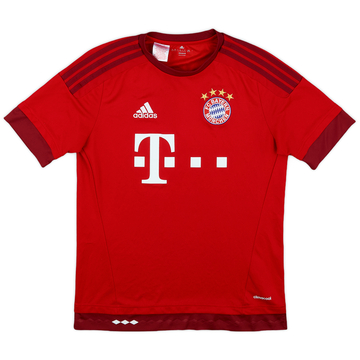 2015-16 Bayern Munich Maillot domicile - 8/10 - (XL.Boys)