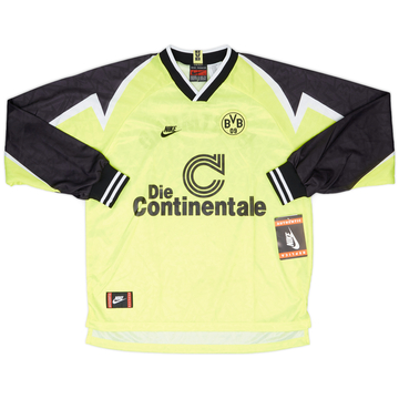 1995-96 Borussia Dortmund Maillot Domicile ML (XXL)