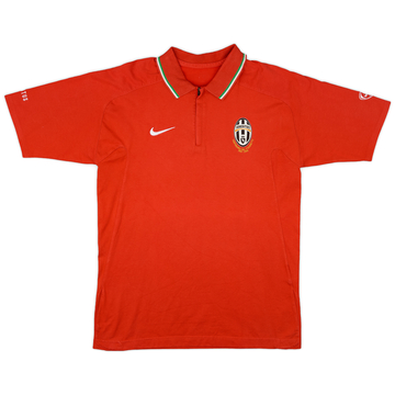 2005-06 Juventus Nike Polo 1/4 zip - 8/10 - (L)