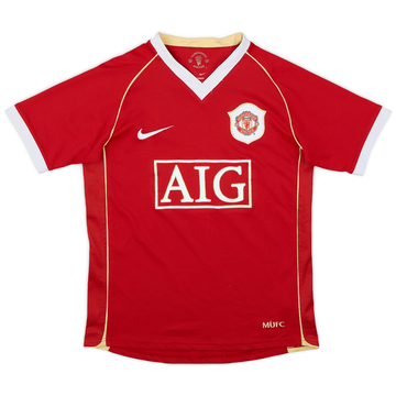 Maillot domicile Manchester United 2006-07 - 7/10 - (M.Boys)