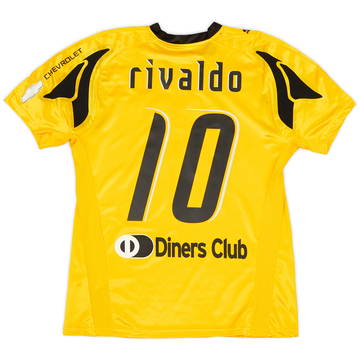 2007-08 AEK Athens Maillot domicile Rivaldo #10