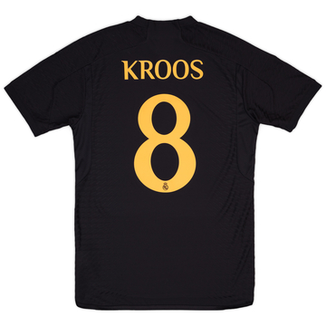 2023-24 Real Madrid Maillot Troisième Authentique Kroos #8