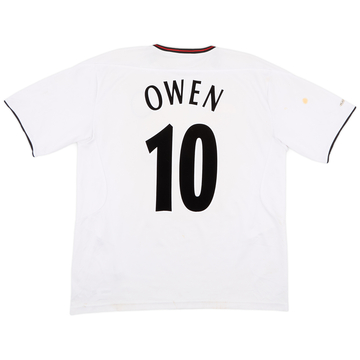 2003-04 Liverpool Maillot extérieur Owen #10 - 5/10 - (L)