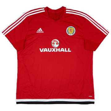2015-16 Scotland adidas Maillot d'entraînement – 8/10 – (XXL)