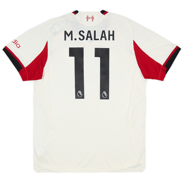 2025-26 Liverpool Maillot authentique extérieur M.Salah #11