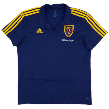 2017-18 Real Salt Lake adidas Polo - 8/10 - (XL)