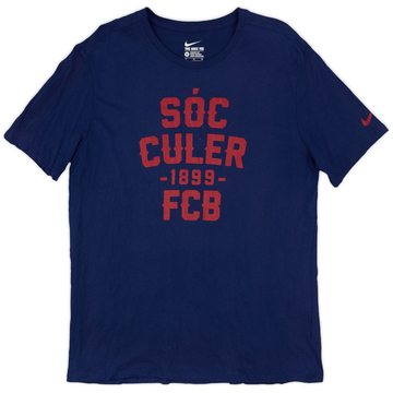 2015-16 Barcelona Nike T-shirt en coton - 8/10 - (XL)