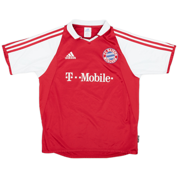 2003-04 Bayern Munich Maillot Domicile - 8/10 - (XL.Boys)