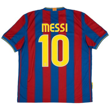 2009-10 Barcelona Maillot domicile Messi #10 - 8/10 - (S)