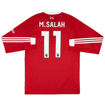 2025-26 Liverpool Maillot Domicile ML M.Salah #11