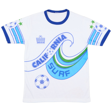 1980s California Surf Admiral Maillot d'entraînement - 9/10 - (S)