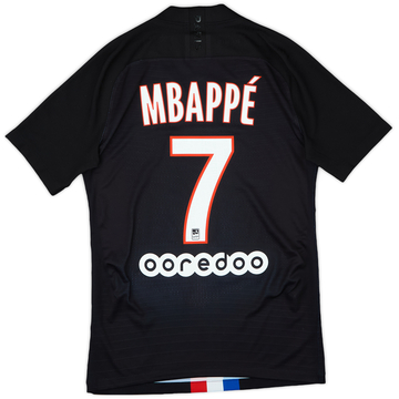 2019-20 Paris Saint-Germain Quatrième maillot authentique Mbappe #7 - 8/10 - (XS)