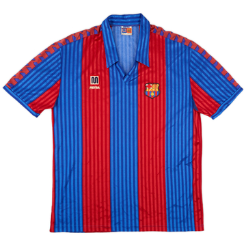 1989-92 Maillot Domicile Barcelona - 8/10 - (XXL)