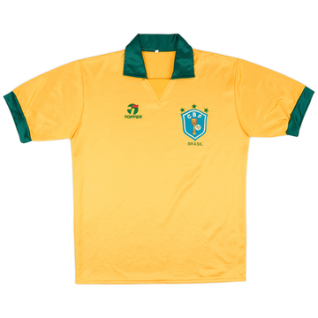 1990 Brésil Maillot domicile - 8/10 - (L)